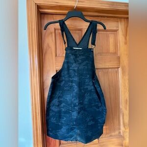 Super cute black Overall dress!!